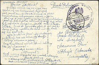 1918-20 Polish Cancel